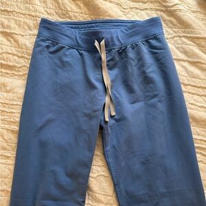Blue Livingston Pants with Drawstring